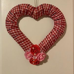 Handmade Valentine’s Day Wreath